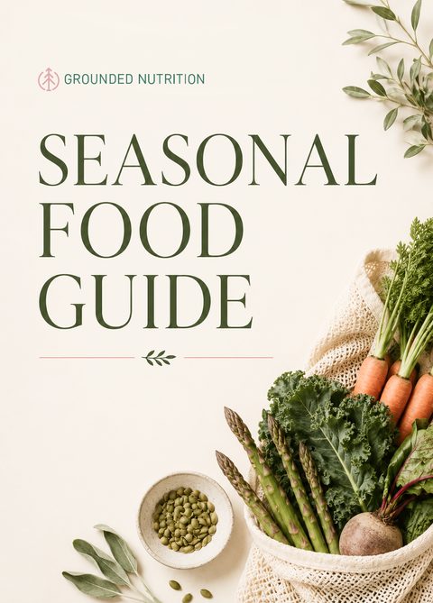 Seasonal Food Guide ebook cover
