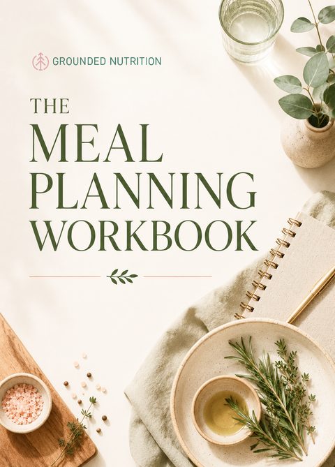 The Meal Planning Workbook ebook cover