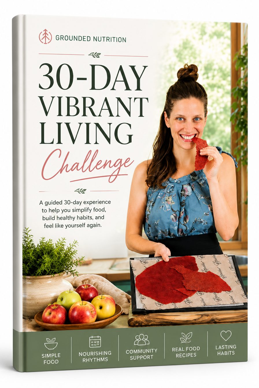 30-Day Vibrant Living Challenge book cover